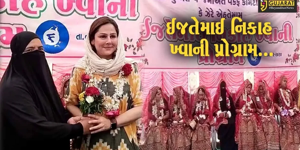 ભરૂચ : જંબુસરમાં એહલે સુન્નત વ જમાઅત કમિટી દ્વારા 6ઠ્ઠો સમૂહ લગ્નોત્સવ યોજાયો…