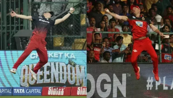 RCBને WPLમાં લેડી એબી ડી વિલિયર્સ મળી, હવામાં કૂદીને બોલને રોક્યો..
