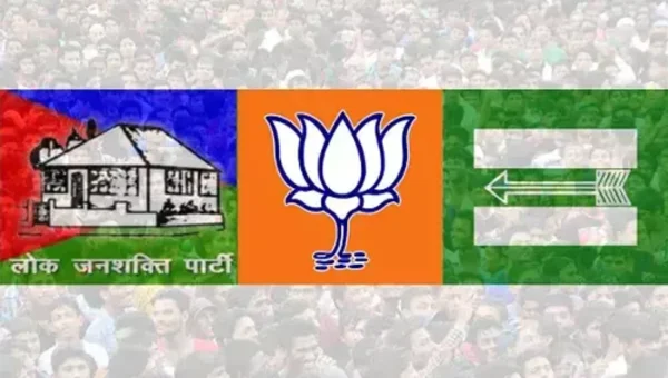 બિહારમાં ભાજપ 17, JDU 16, ચિરાગની પાર્ટી 5 બેઠકો પર લડશે ચૂંટણી