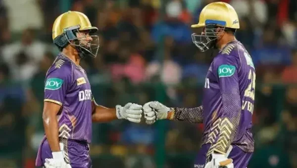 IPL 2024 : KKR એ RCBને 7 વિકેટે હરાવ્યું, KKR પોઈન્ટ ટેબલમાં વધુ સારી સ્થિતિ કરી હાંસલ