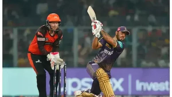 IPL: રસાકસી ભરી મેચમાં સનરાઈઝર્સ હૈદરાબાદ સામે કોલકત્તા નાઈટ રાઈડર્સનો વિજય