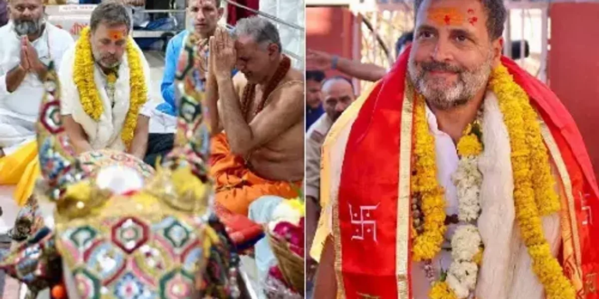 ઉજ્જૈનમાં મહાકાલના દર્શન બાદ રાહુલ ગાંધીનો રોડ શો, મંદિરમાં મોદી-મોદીના નારા લાગ્યા
