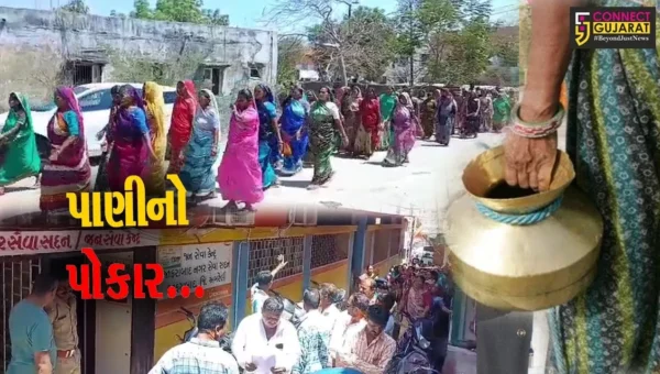 ઉનાળાના પ્રારંભે જ અમરેલીના પીપળી કાંઠા વિસ્તારમાં પાણીની પારાયણથી ત્રસ્ત મહીલાઓ બની રણચંડી…