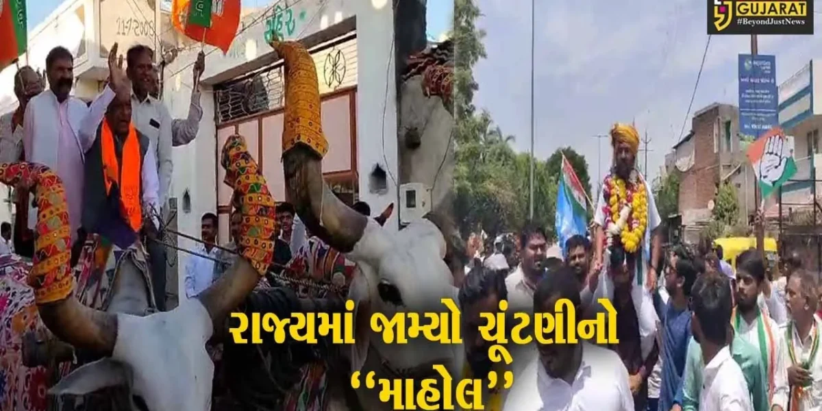 સમગ્ર રાજ્યમાં જામ્યો ચૂંટણીનો માહોલ, તમામ રાજકીય પક્ષના ઉમેદવારોએ ભર્યા પોતાના નામાંકન પત્ર…