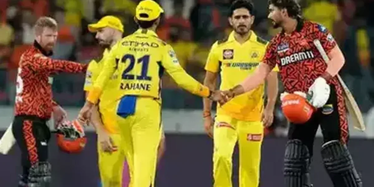 IPL: સનરાઇઝર્સ હૈદરાબાદે ચેન્નાઇ સુપર કિંગ્સને હરાવ્યું,અભિષેક શર્માની વિસ્ફોટક ઇનિંગ્સ