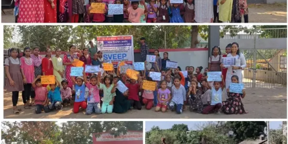 અંકલેશ્વર: જુના બોરભાઠા બેટ ગામે મતદાન જાગૃતિ અંગેની રેલી યોજાય