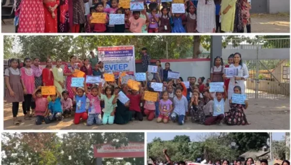 અંકલેશ્વર: જુના બોરભાઠા બેટ ગામે મતદાન જાગૃતિ અંગેની રેલી યોજાય
