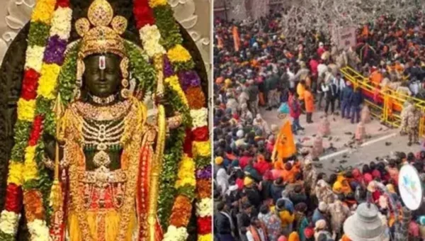અયોધ્યામાં 48 દિવસમાં 1 કરોડથી વધુ શ્રદ્ધાળુઓએ રામલલ્લાના કર્યા દર્શન
