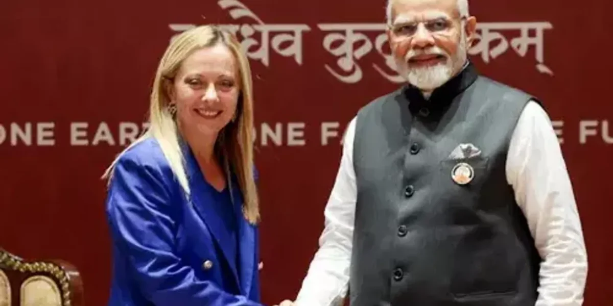 PM મોદીએ ઇટલીના વડાપ્રધાન જ્યોર્જિયા મેલોની સાથે ટેલિફોન પર કરી વાત.