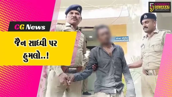 જૈન સમાજમાં “રોષ” : ભરૂચના દેરોલ નજીક જૈન સાધ્વીઓ પર અજાણ્યા શખ્સનો હુમલો, પોલીસે કરી ધરપકડ