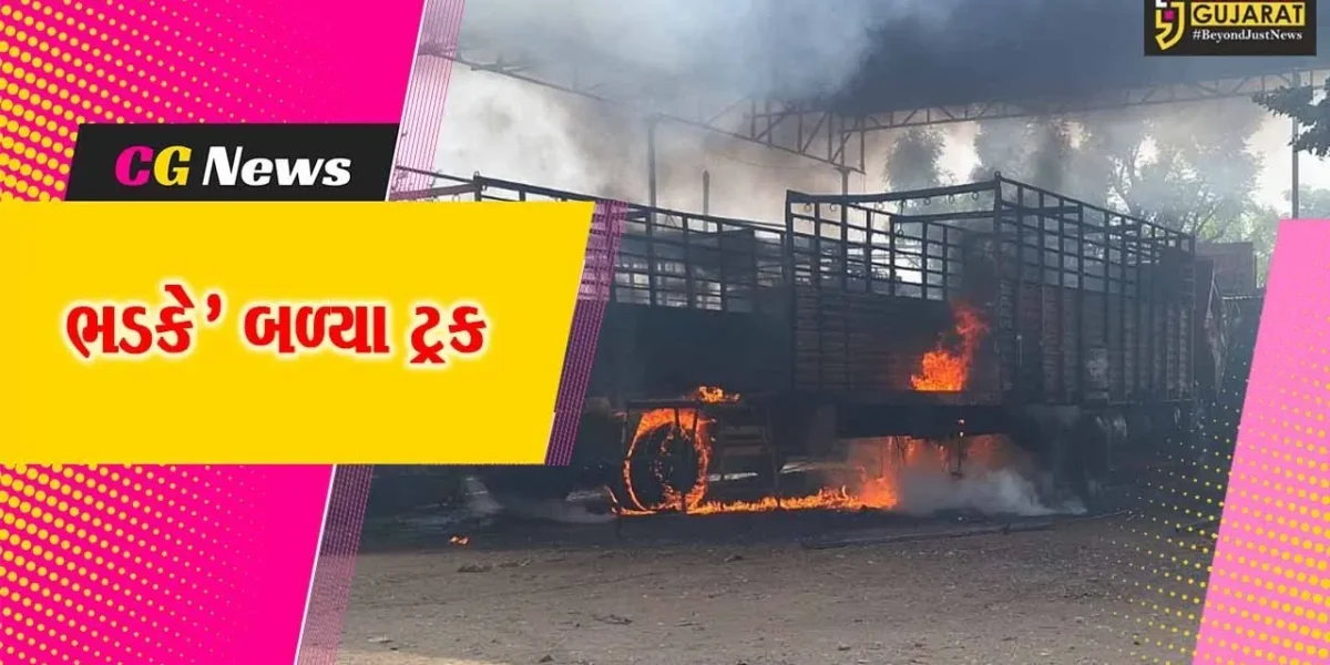 અરવલ્લી : ટીંટોઇ ગામ નજીક ટ્રકની ડિઝલ ટેન્કમાં ભયંકર બ્લાસ્ટ, 2 વાહનો બળીને ખાખ…