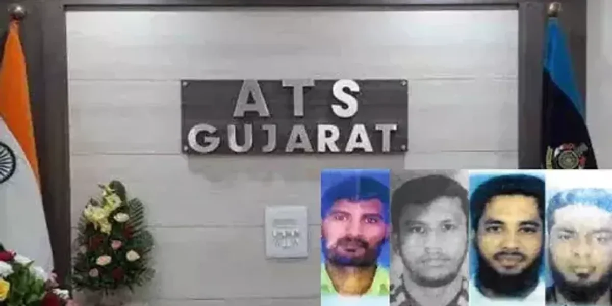 ગુજરાતમાં મોટું આતંકી ષડયંત્ર નિષ્ફળ, ATSએ અમદાવાદ એરપોર્ટ પરથી ISISના 4 આતંકીઓની ધરપકડ કરી