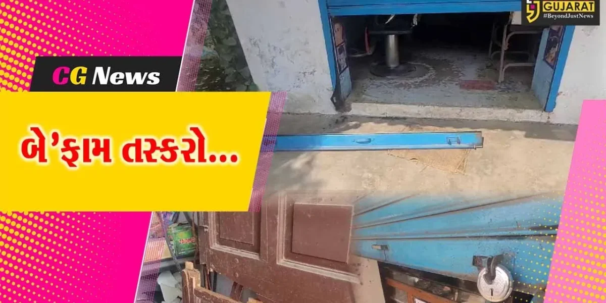 નવસારી : કલિયારી ગામની 7થી વધુ દુકાનો ચઢી તસ્કરોના નિશાને, પોલીસ પેટ્રોલીંગ સામે લોકોના સવાલ..!