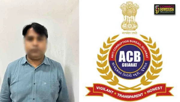 ભરૂચ ACBએ કસ્ટમ ઇન્સ્પેકટરને રૂ.40,000ની લાંચ લેતા ઝડપી પાડ્યો