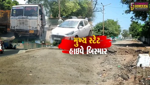 સાબરકાંઠા : પ્રાંતિજ-તલોદને જોડતો મુખ્ય હાઇવે ખખડધજ, સ્થાનિકો પરેશાન