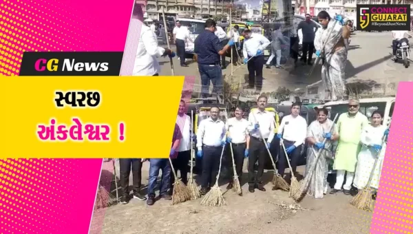 અંકલેશ્વર: નગર સેવા સદન દ્વારા સફાઈ અભિયાન હાથ ધરાયું, વિવિધ વિસ્તારોમાં કરાય સાફ સફાઈ
