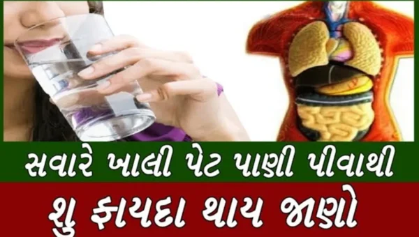 જાણો ખાલી પેટે હુંફાળું પાણી પીવાના ફાયદા