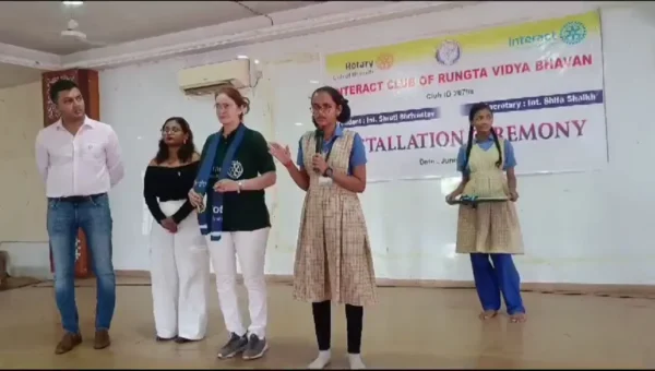 ભરૂચ : રુંગટા વિદ્યાભવન ખાતે ઇન્ટરેક્ટ ક્લબ ઓફ રુંગટા વિદ્યાભવનનો ભવ્ય શપથવિધિ સમારોહ યોજાયો…