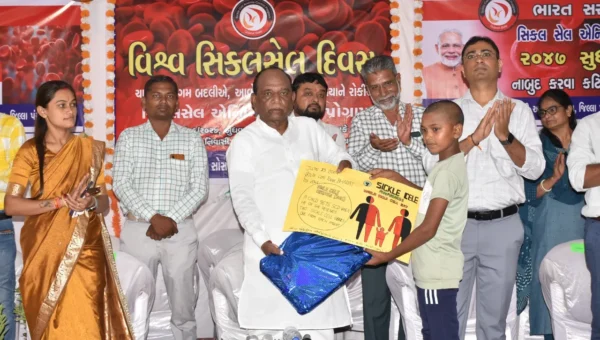 MP મનસુખ વસાવાની ઉપસ્થિતિમાં નેત્રંગ ખાતે સિકલસેલ દિવસની ઉજવણી કરાય
