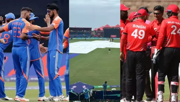 IND vs CAN : ભારત અને કેનેડા વચ્ચેની મેચ વરસાદના કારણે ધોવાઈ