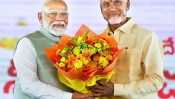 ચંદ્રબાબુ નાયડુએ ચોથી વખત મુખ્યમંત્રી તરીકે લીધા શપથ