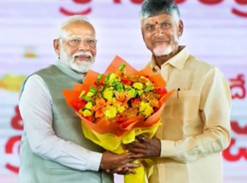 ચંદ્રબાબુ નાયડુએ ચોથી વખત મુખ્યમંત્રી તરીકે લીધા શપથ