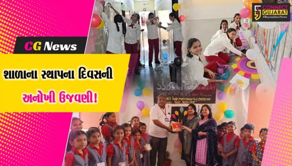 ભરૂચ: સ્વામિનારાયણ ગુડવીલ સ્કૂલના 18મા સ્થાપના દિવસની ઉજવણી, વિદ્યાર્થીઓ દ્વારા કરાયુ અન્નદાન