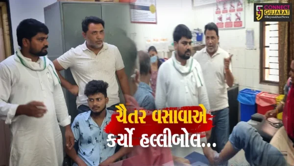 ભરૂચ : નેત્રંગ સામુહિક આરોગ્ય કેન્દ્રમાં અપૂરતા સ્ટાફના અભાવે MLA ચૈતર વસાવાનો હલ્લાબોલ..
