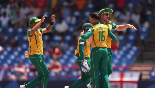T20 વર્લ્ડકપ: રોમાંચક મેચમાં સાઉથ આફ્રિકાએ ઇંગ્લેન્ડને હરાવ્યુ