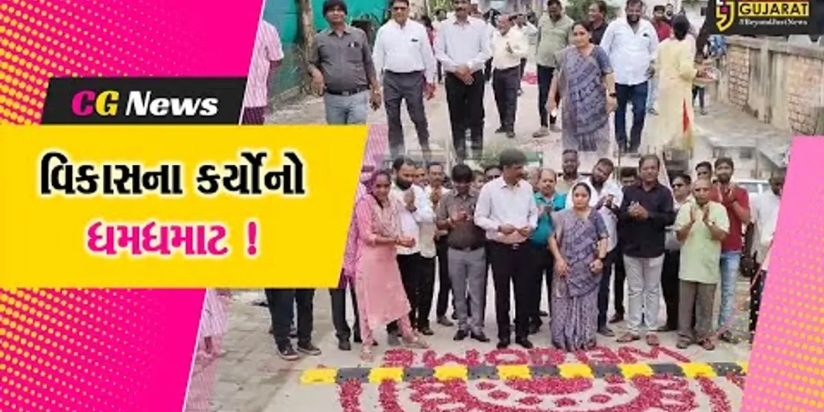 ભરૂચ: પંચવટી સોસાયટીમાં રૂ.16 લાખના ખર્ચે માર્ગનું નવીનીકરણ, MLAના હસ્તે લોકાર્પણ