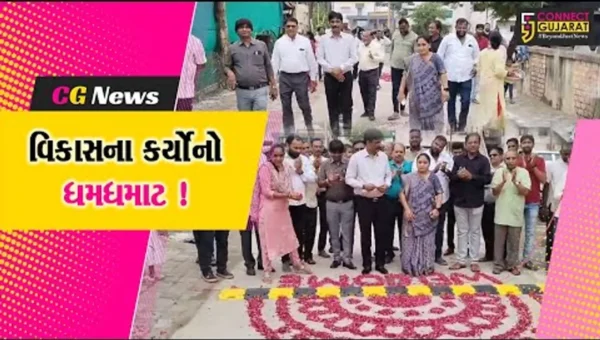 ભરૂચ: પંચવટી સોસાયટીમાં રૂ.16 લાખના ખર્ચે માર્ગનું નવીનીકરણ, MLAના હસ્તે લોકાર્પણ