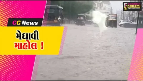 ભરૂચ: ઓરેન્જ એલર્ટ વચ્ચે મેઘાવી માહોલ, હાંસોટમાં ખાબક્યો 4 ઇંચ વરસાદ