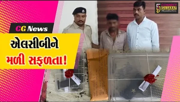 ભરૂચ LCB પોલીસે રાજપીપળા ચોકડી પાસેથી પિસ્તોલ સાથે 1 ઈસમની કરી ધરપકડ