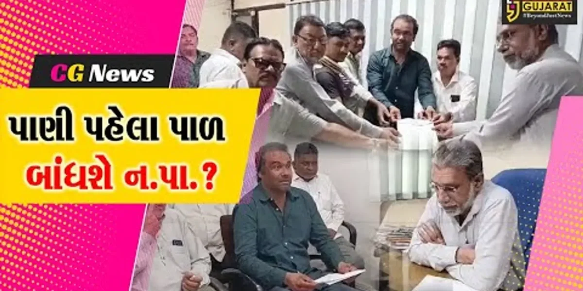 ભરૂચ : ચાંદીપુરા વાયરસ સામે સાવચેતીના પગલાં ભરી પાણી પહેલા પાળ બાંધવા પાલિકાને વિપક્ષની રજૂઆત