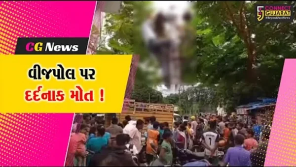 ભરૂચ: શુકલતીર્થ ગામે કરંટ લાગતા ઇલેક્ટ્રીશીયનનું વીજપોલ પર જ દર્દનાક મોત