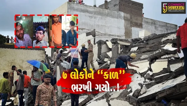 સચિનના પાલી ગામમાં 5 માળની બિલ્ડિંગ ધરાશાયી થવાની દુર્ઘટના, 7 ના મોત