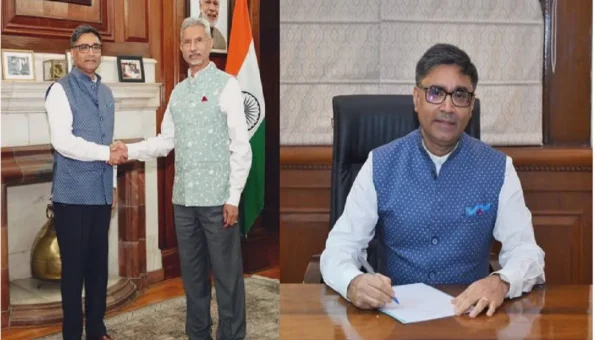 ભારતના નવા વિદેશ સચિવ બન્યાં વિક્રમ મિસરી