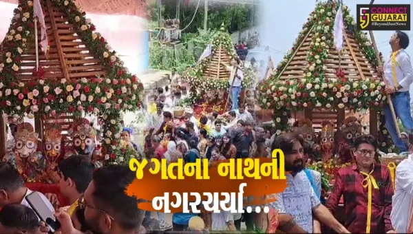 અંકલેશ્વર : ભાઈ બલરામ અને બહેન સુભદ્રા સાથે ભગવાન જગન્નાથજીની નગરચર્યા