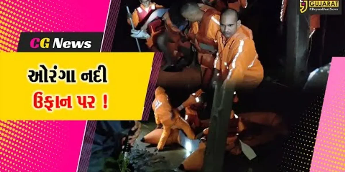 વલસાડ: ઉપરવાસમાં ભારે વરસાદના પગલે પુરની પરિસ્થિતિ,NDRFનું દિલધડક રેસ્ક્યુ ઓપરેશન