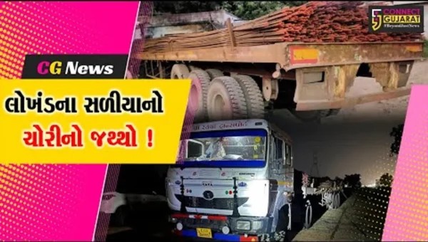 સુરેન્દ્રનગર: ચોટીલામાંથી ચોરીના સળીયાનો મોટો જથ્થો ઝડપાયો,રૂ.20 લાખનો મુદ્દામાલ જપ્ત