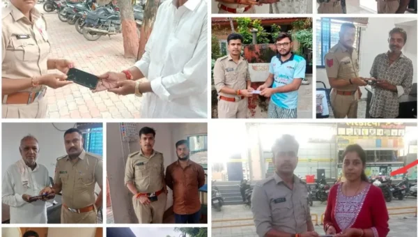 અંકલેશ્વર: બી ડિવિઝન પોલીસે ગુમ અથવા ચોરી થયેલ 11 મોબાઈલ મૂળ માલિકોને પરત કર્યા