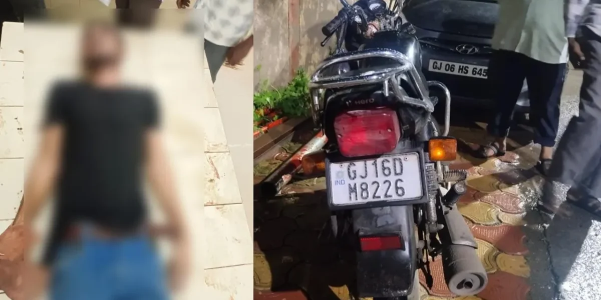 ભરૂચ: વાગરાના આંકોટ ગામ નજીક બાઈક સ્લીપ થઈ જતા યુવાનનું મોત