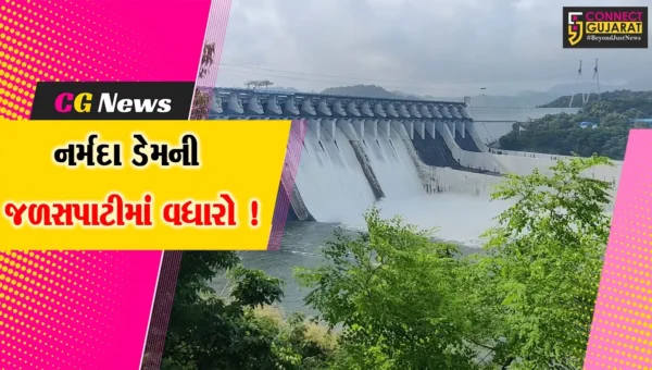 સરદાર સરોવર નર્મદા ડેમની જળ સપાટીમાં 24 કલાકમાં 6 સે.મી.નો વધારો