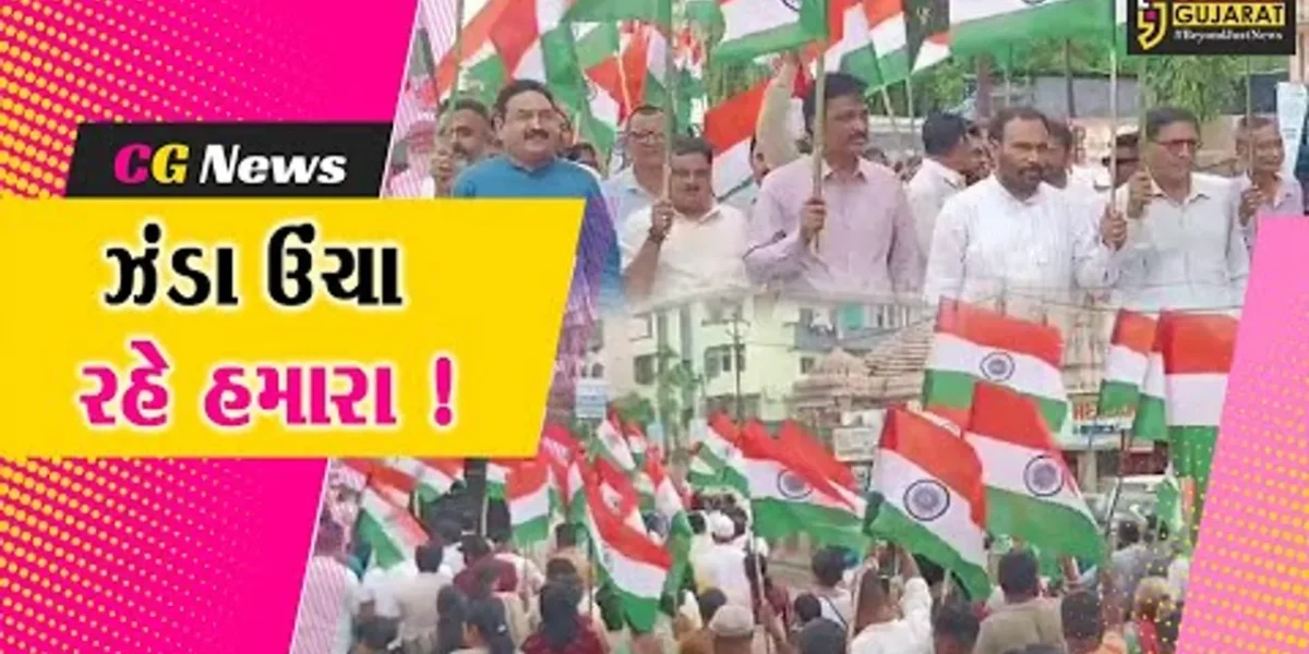 ભરૂચ: ભાજપ દ્વારા તિરંગા યાત્રા યોજાય, મોટી સંખ્યામાં લોકો જોડાયા