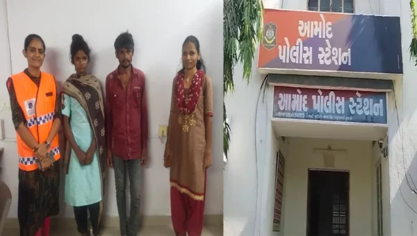 ભરૂચ : આમોદ-જંબુસર રોડ પર બત્રીસી નાણાં પાસેથી મળી આવેલ અજાણી કિશોરીનું આમોદ પોલીસે પરિવાર સાથે કરાવ્યુ સુખદ મિલન