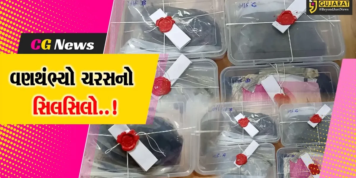 સુરત હજીરાના સમુદ્ર કિનારેથી બિનવારસી ચરસ મળી આવતા પોલીસ તંત્ર એલર્ટ