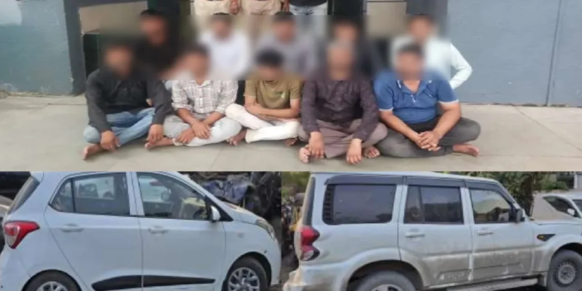 અંક્લેશ્વર: ધંધાકીય લેતીદેતીમાંકોન્ટ્રાક્ટરનું અપહરણ, 10 આરોપીની ધરપકડ