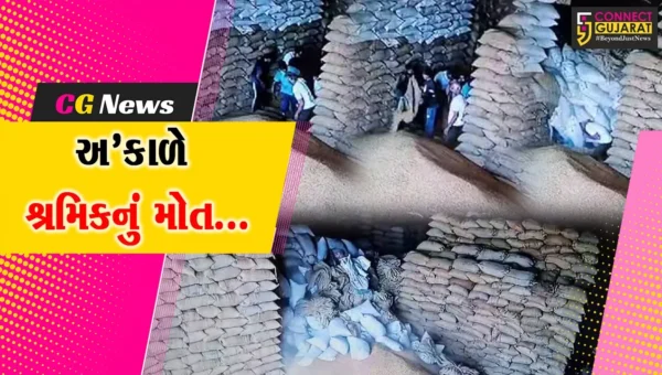 અમરેલી : માર્કેટિંગ યાર્ડના ગોડાઉનમાં 5 શ્રમિકો પર ઘઉંની ગુણીઓનો જથ્થો પડ્યો, એક શ્રમિકનું મોત નીપજ્યું…