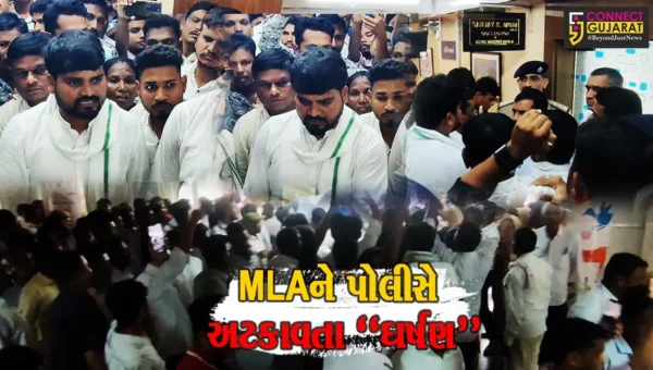 નર્મદા : પડતર પ્રશ્ને રજૂઆત કરવા જતાં MLA ચૈતર વસાવા સહિત AAPના કાર્યકરો અને પોલીસ વચ્ચે ઘર્ષણ સર્જાયું…
