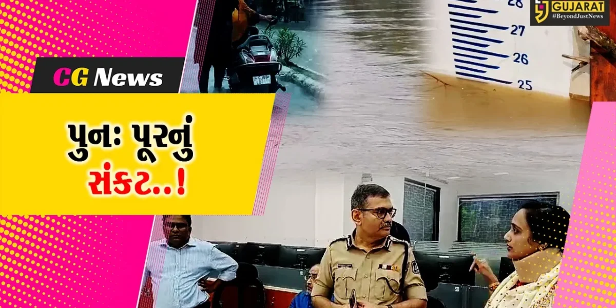 વડોદરા : 2 મહિનામાં ત્રીજી વાર શહેરમાં પૂરનું સંકટ મંડરાયું, આપાતકાલીન સ્થિતિને પહોંચી વળવા તંત્ર સજ્જ